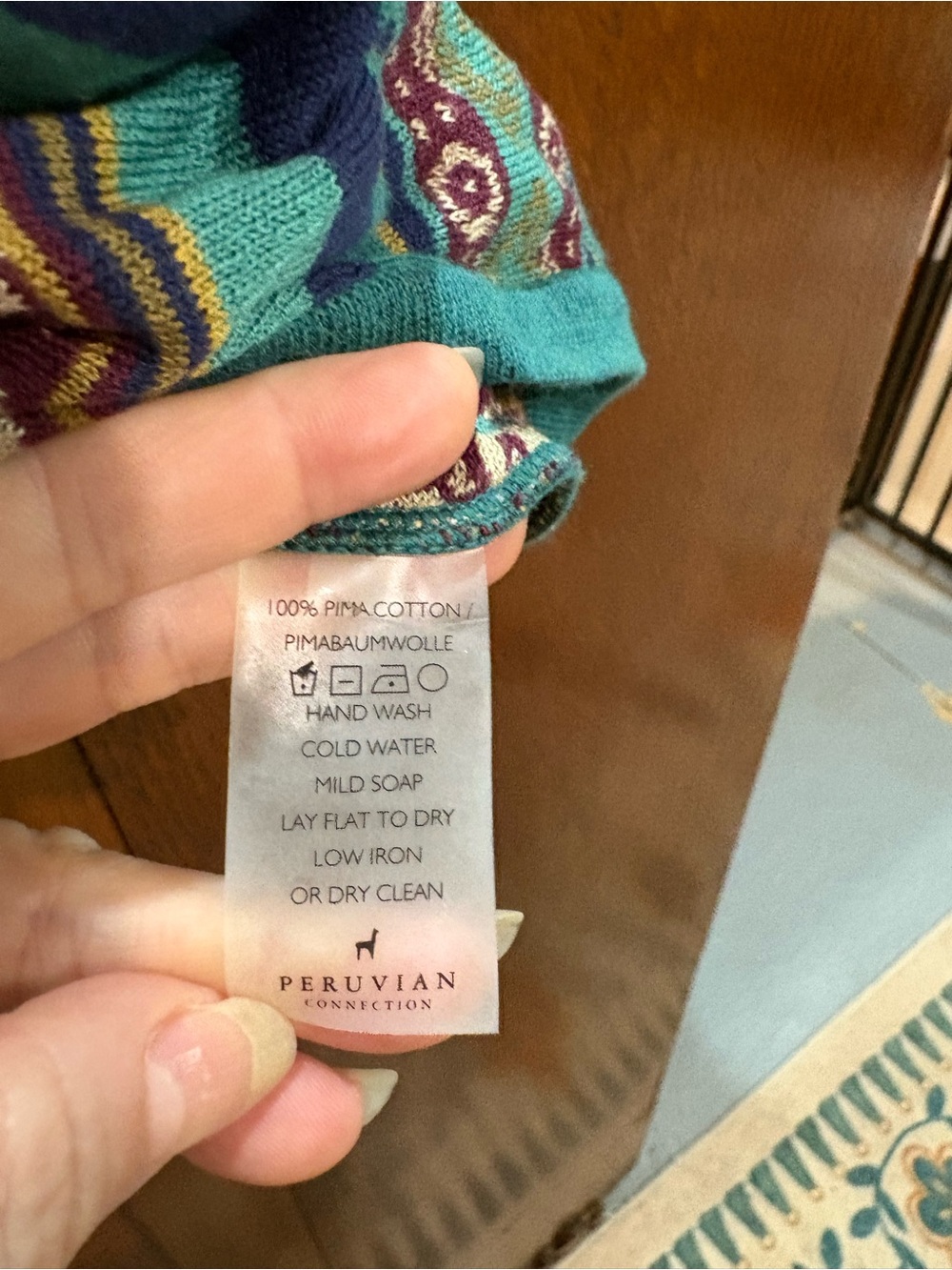 Peruvian Connection slouch top - Picture 4 of 6